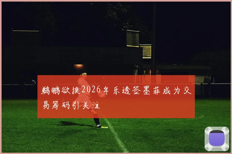 鹈鹕欲换2026年乐透签墨菲成为交易筹码引关注